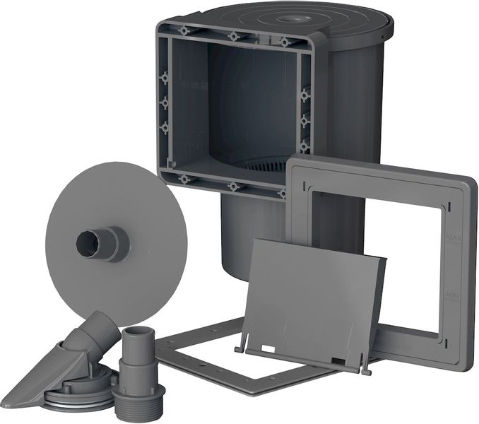 Swim & Fun Basic Pool metalen zwembad Ø460 x 120cm - skimmerset