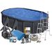 Swim & Fun Basic Pool metalen zwembad 500 x 300 x 120cm - Antraciet