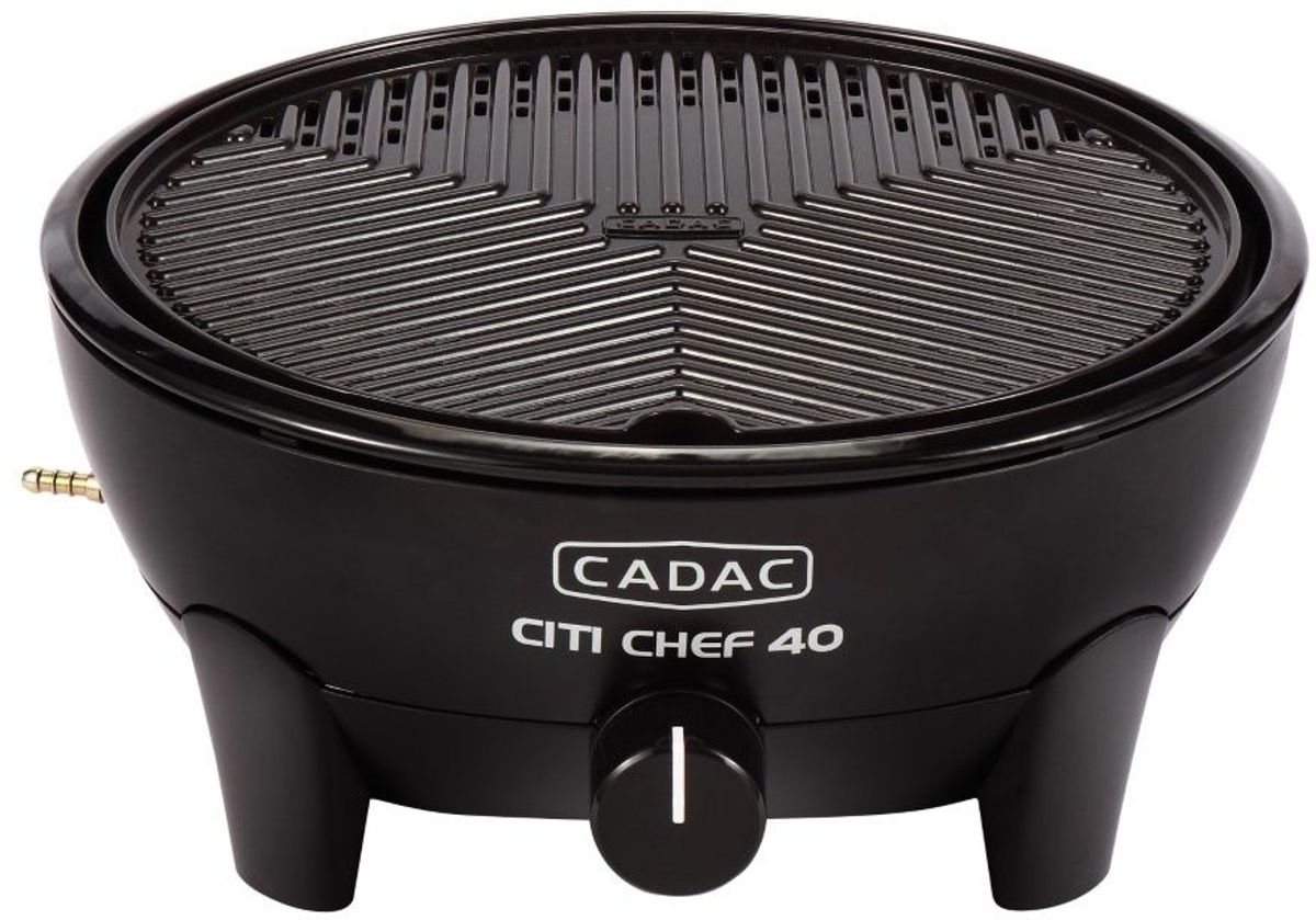 CADAC Citi Chef 40 gasbarbecue zwart plaat