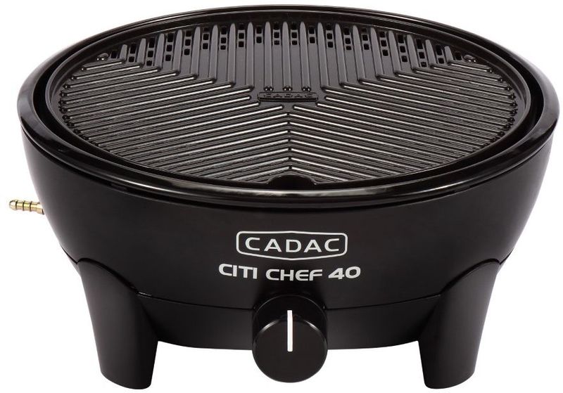 CADAC Citi Chef 40 gasbarbecue zwart plaat