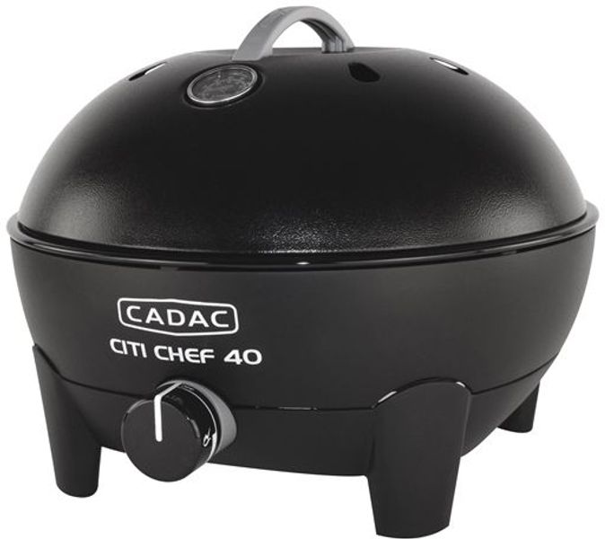 CADAC Citi Chef 40 gasbarbecue zwart dicht zijkant