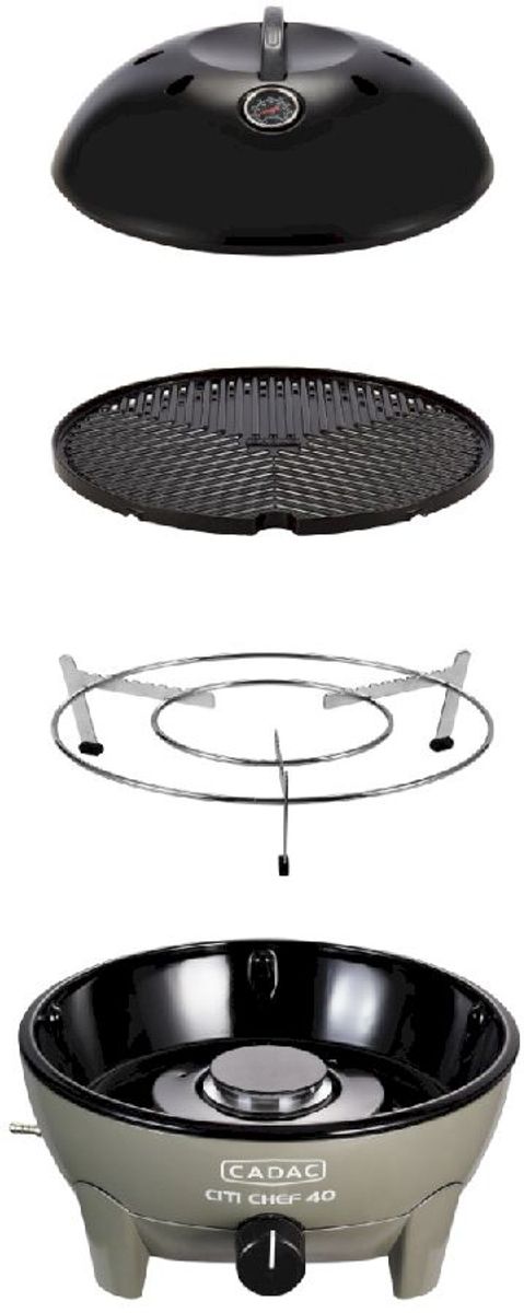 CADAC Citi Chef 40 gasbarbecue groen uitgebreid