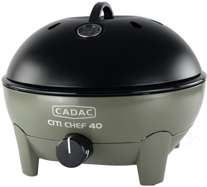 CADAC Citi Chef 40 gasbarbecue groen schuin dicht