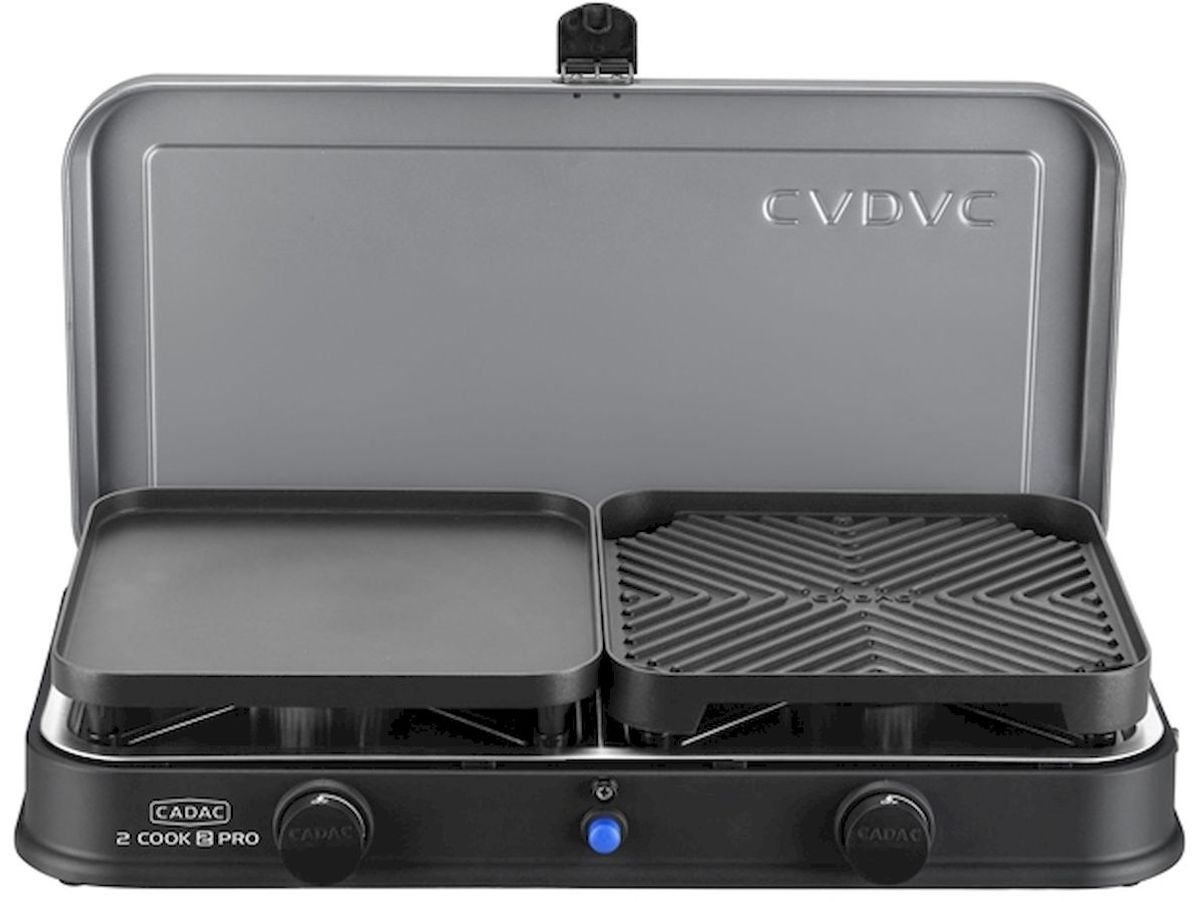 CADAC 2-Cook Pro Deluxe - 2-pits kooktoestel bakplaat en grill