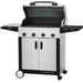 CADAC Entertainer 4 Supreme gasbarbecue voorkant schuin open