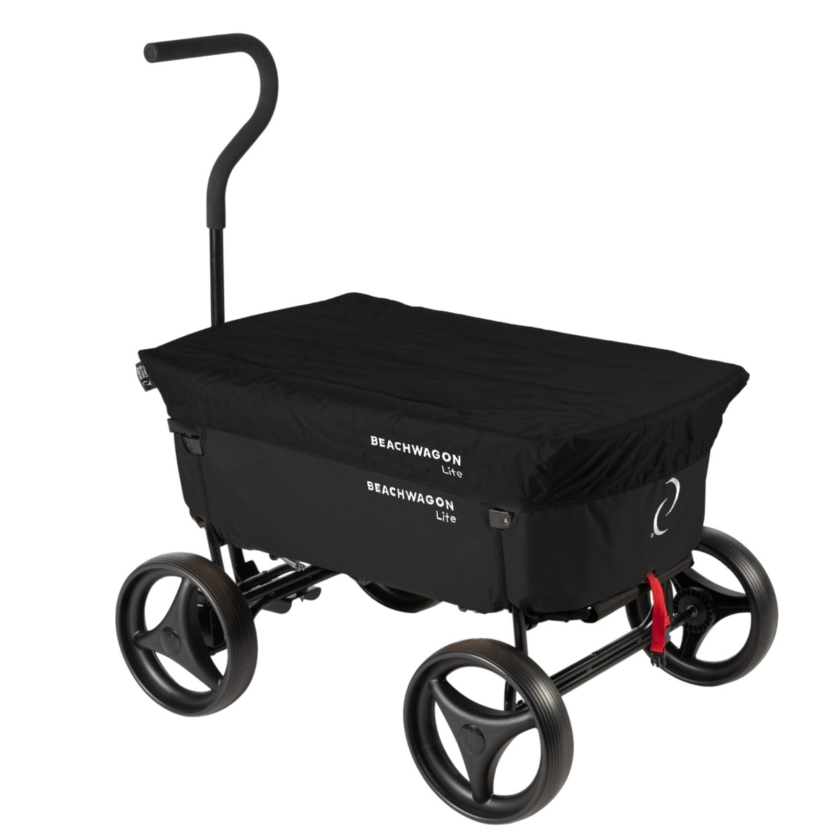 Beach Wagon Lite Opvouwbare Bolderkar - Donkerzwart