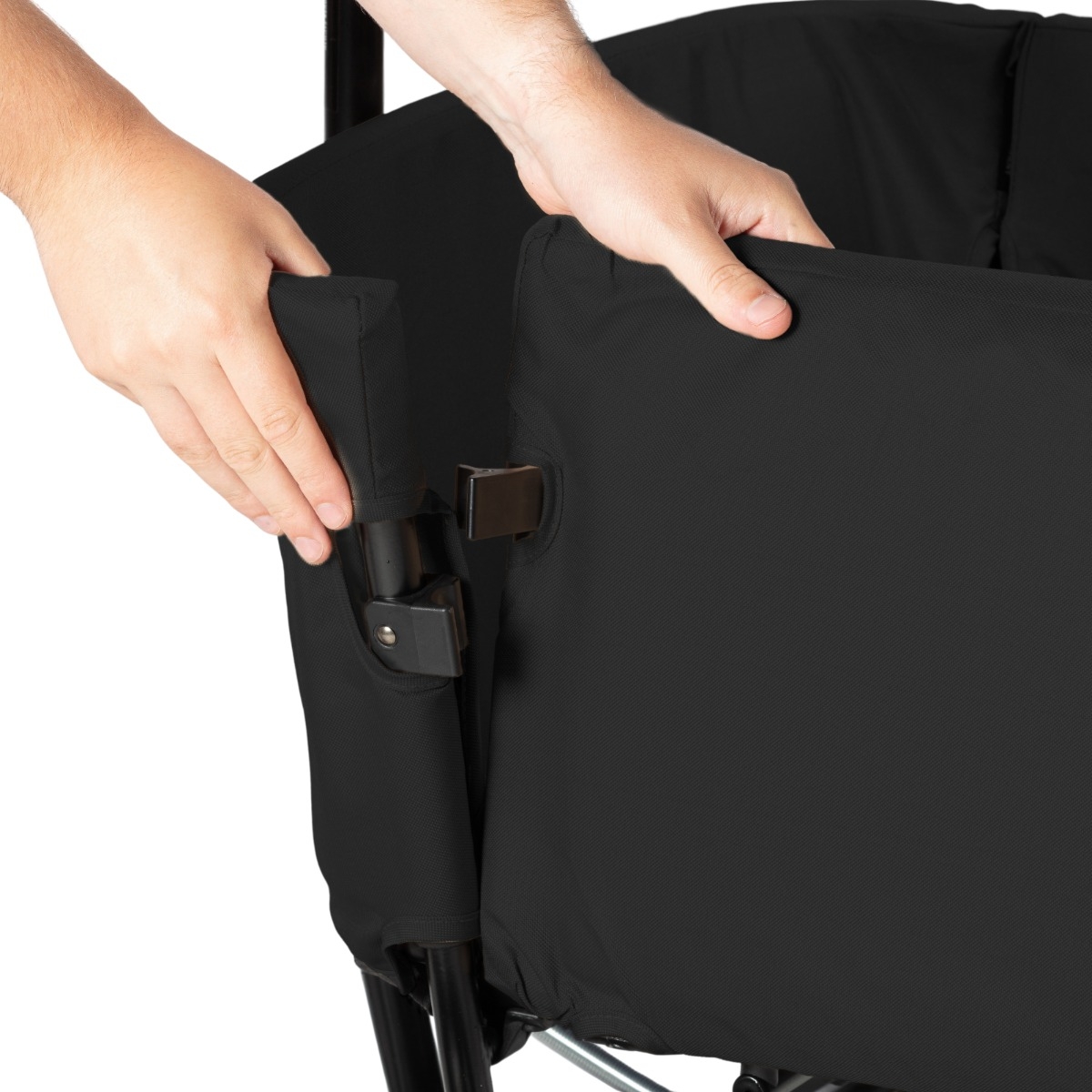 Beach Wagon Lite Opvouwbare Bolderkar - Donkerzwart