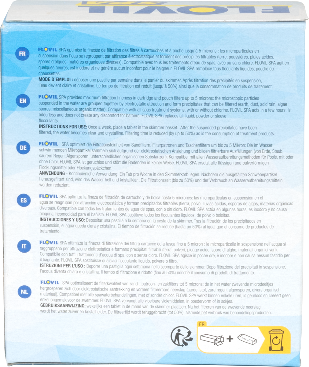 Flovil Spa vlokmiddel - 12 tabletten
