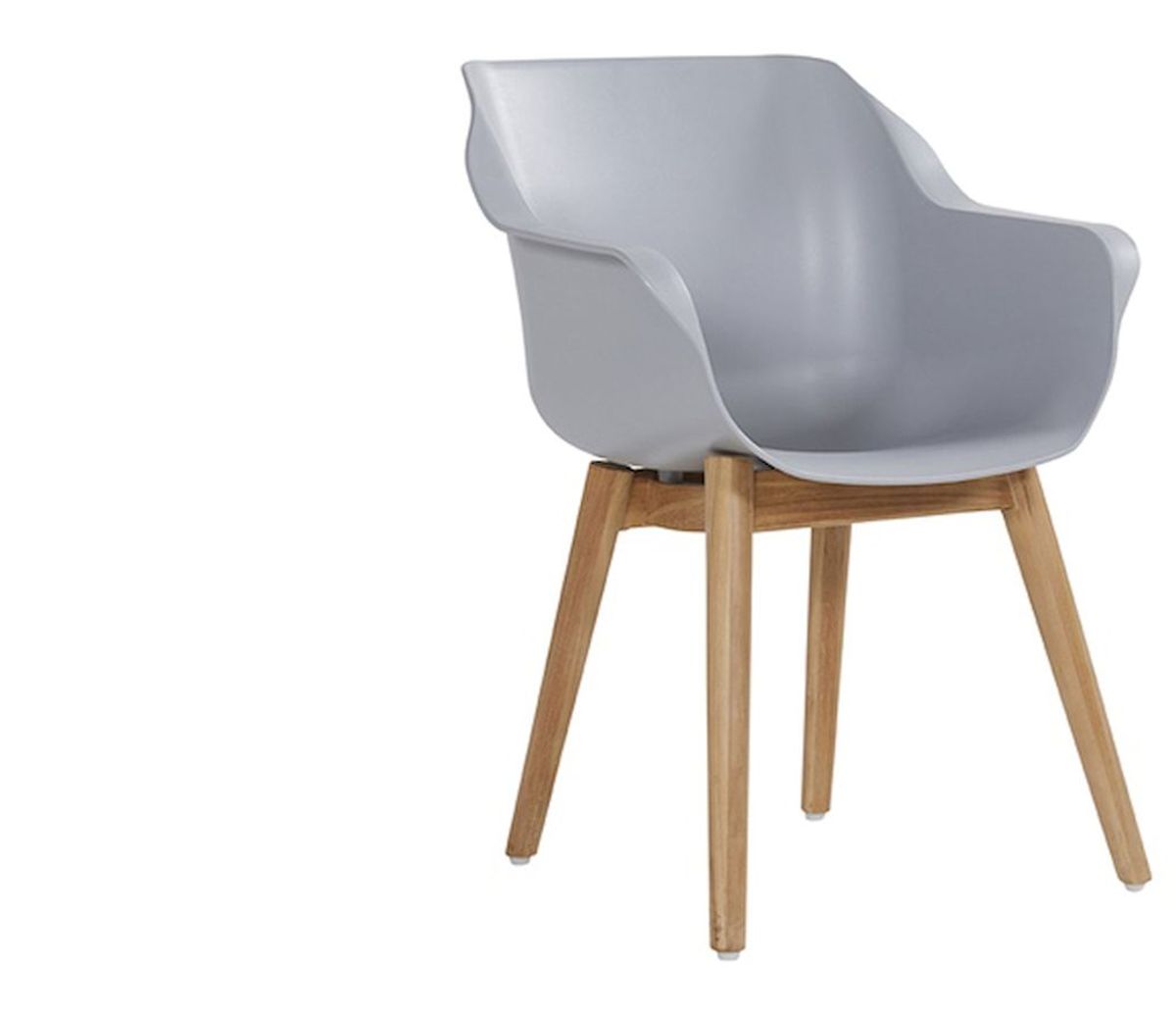 Hartman Sophie Teak tuinstoel - 2 stuks - grijs