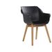 Hartman Sophie Teak tuinstoel - 2 stuks - zwart