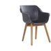 Hartman Sophie Teak tuinstoel - 2 stuks - antraciet