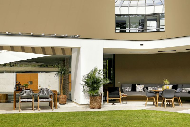 Hartman Sophie Teak tuinstoel - 2 stuks - antraciet