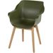Hartman Sophie Teak tuinstoel - 2 stuks - groen
