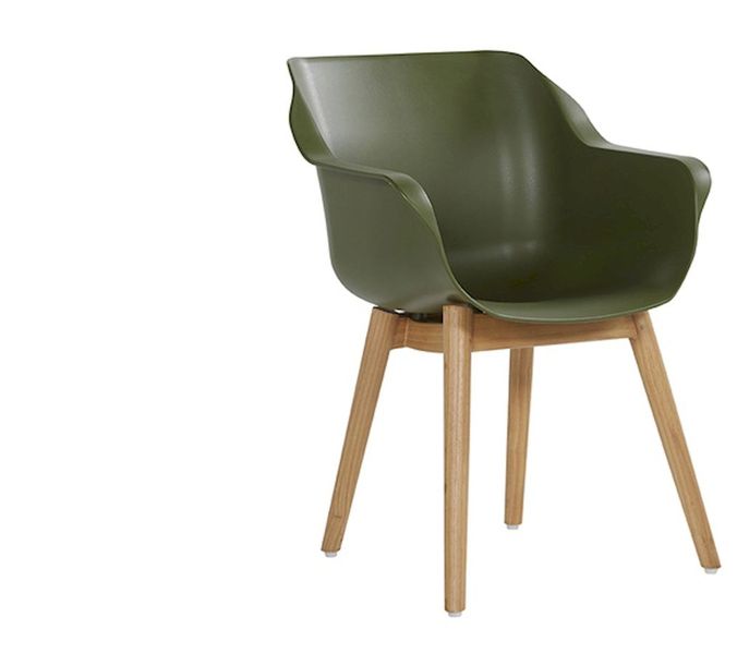 Hartman Sophie Teak tuinstoel - 2 stuks - groen