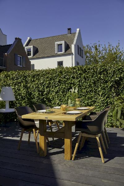 Hartman Sophie Teak tuinstoel - 2 stuks - bruin