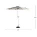 Hartman Sunline parasol 270cm - lichtgrijs