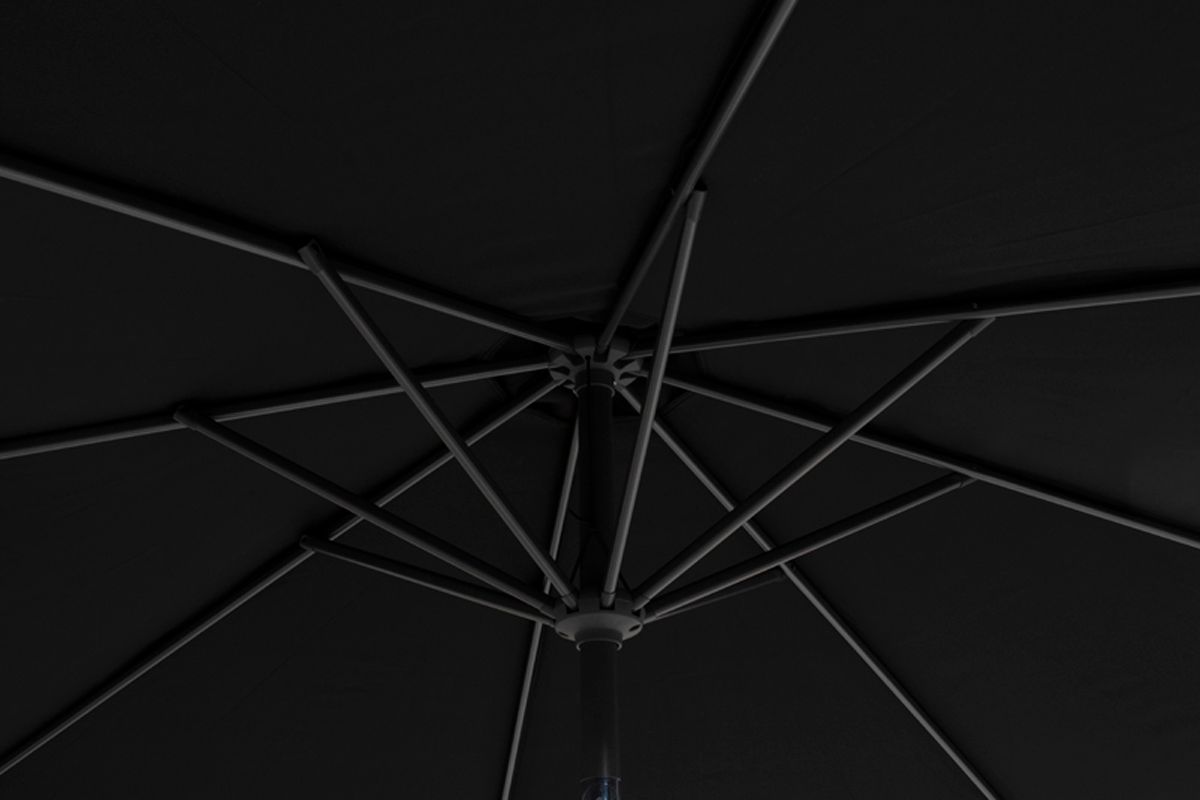 Hartman Sunline parasol 270cm - zwart