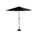 Hartman Sunline parasol 270cm - zwart