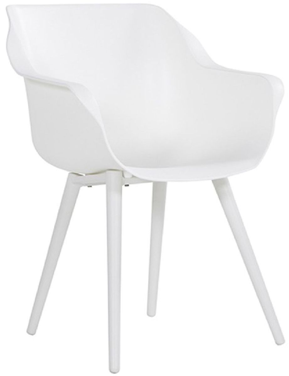 Hartman Sophie Studio tuinstoel - 2 stuks - wit frame - wit