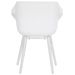 Hartman Sophie Studio tuinstoel - 2 stuks - wit frame - wit - achterkant