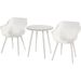 Hartman Sophie Studio tuinstoel - 2 stuks - wit frame - wit