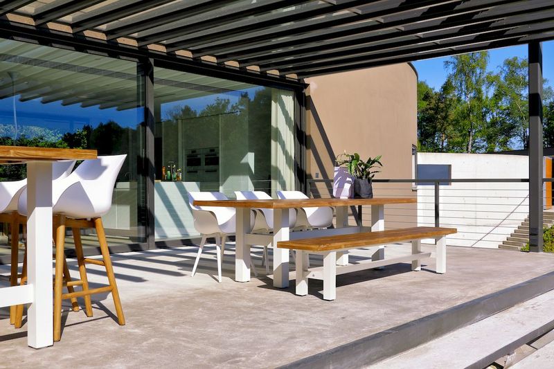 Hartman Sophie Studio tuinstoel - 2 stuks - wit frame - wit