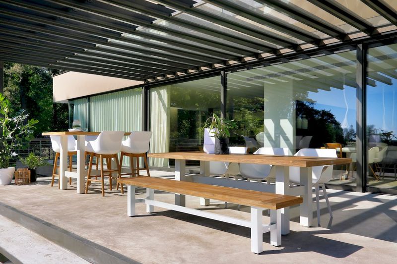 Hartman Sophie Studio tuinstoel - 2 stuks - wit frame - wit