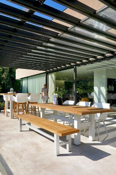 Hartman Sophie Studio tuinstoel - 2 stuks - wit frame - wit