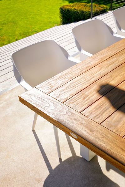 Hartman Sophie Studio tuinstoel - 2 stuks - wit frame - wit