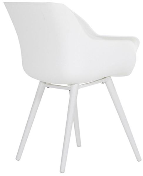 Hartman Sophie Studio tuinstoel - 2 stuks - wit frame - wit