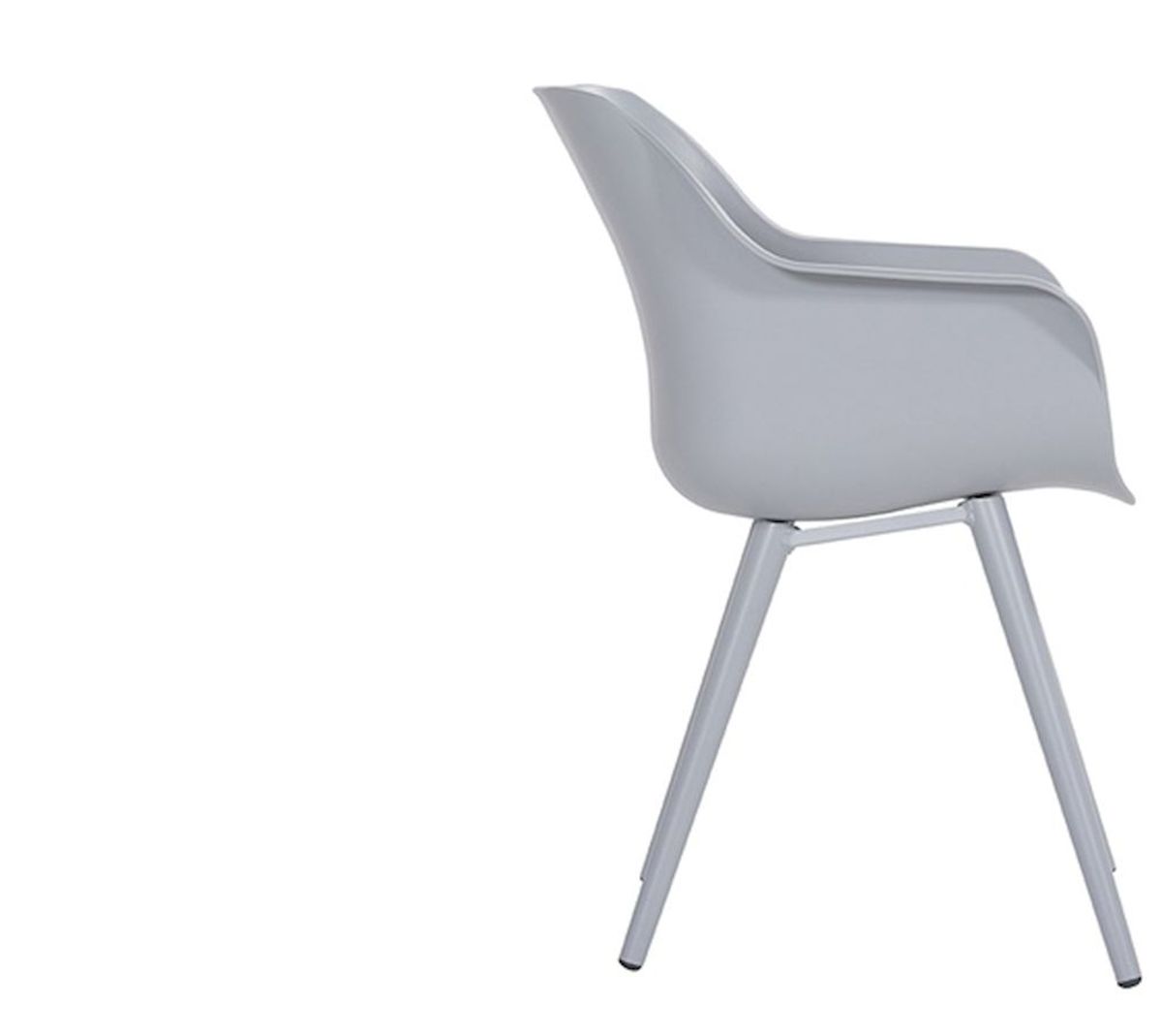 Hartman Sophie Studio tuinstoel - 2 stuks - grijs frame - grijs