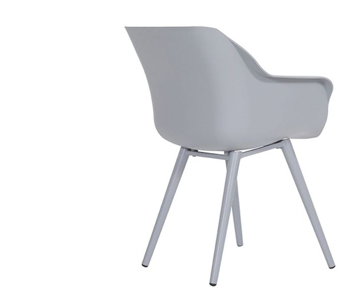 Hartman Sophie Studio tuinstoel - 2 stuks - grijs frame - grijs