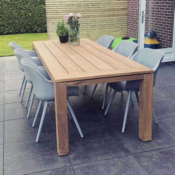 Hartman Sophie Studio tuinstoel - 2 stuks - grijs frame - grijs