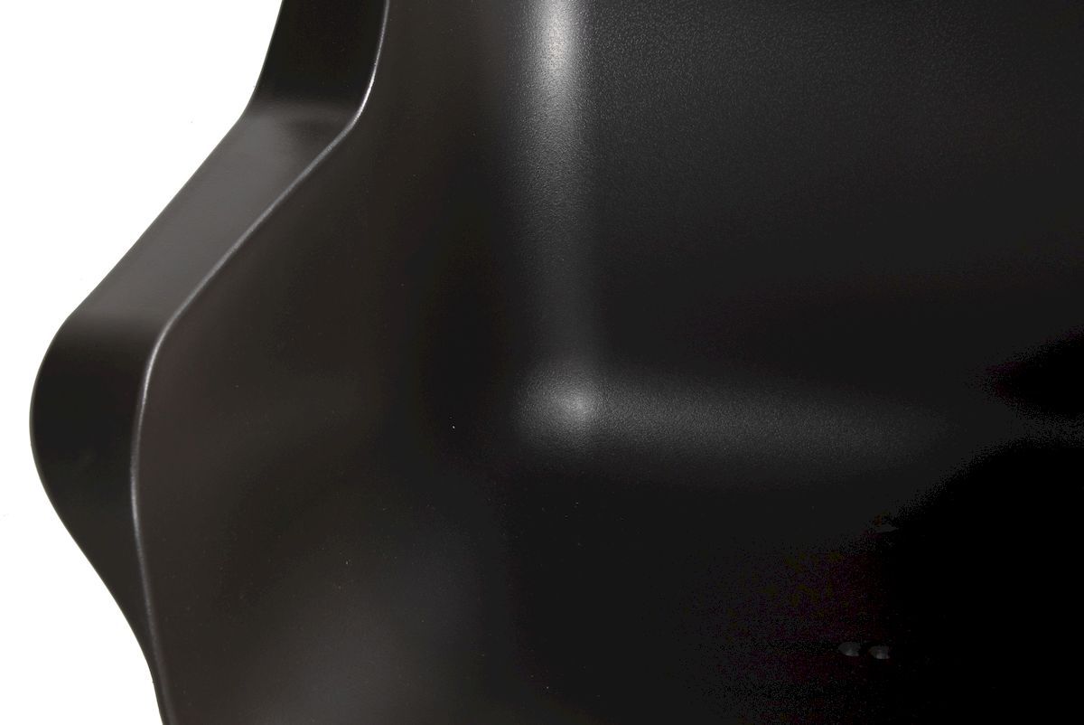 Hartman Sophie Studio tuinstoel - 2 stuks - zwart frame - bruin - kuipstoel