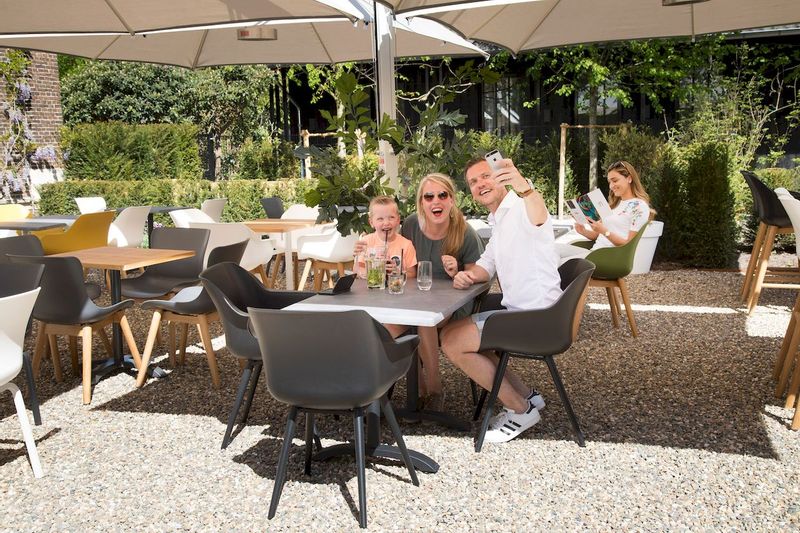 Hartman Sophie Studio tuinstoel - 2 stuks - antraciet frame - antraciet