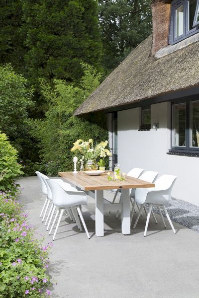 Hartman Sophie Studio tuinstoel - 2 stuks - antraciet frame - antraciet