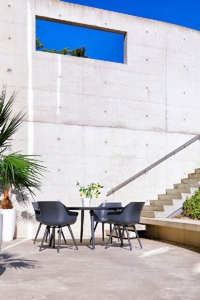 Hartman Sophie Studio tuinstoel - 2 stuks - antraciet frame - antraciet