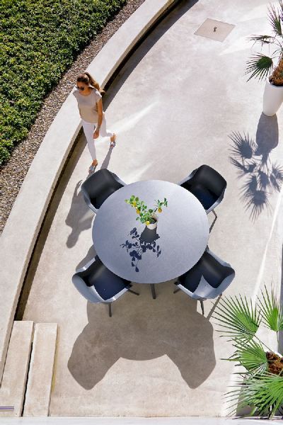 Hartman Sophie Studio tuinstoel - 2 stuks - antraciet frame - antraciet