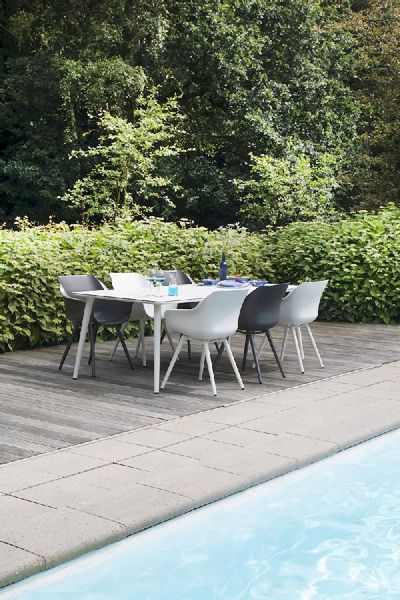 Hartman Sophie Studio tuinstoel - 2 stuks - antraciet frame - antraciet