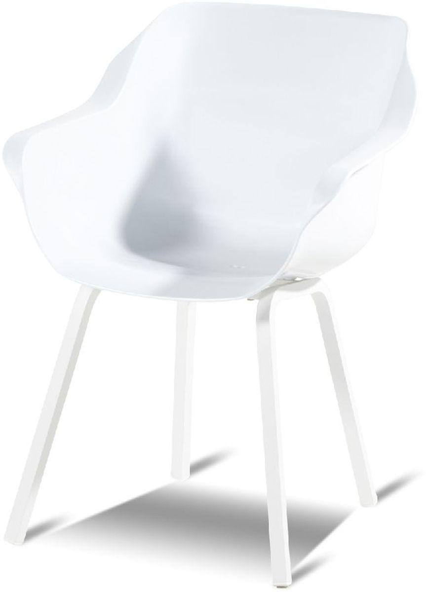 Hartman Sophie Element tuinstoel - 2 stuks - wit frame - wit