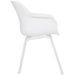 Hartman Sophie Element tuinstoel - 2 stuks - wit frame - wit