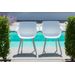 Hartman Sophie Element tuinstoel - 2 stuks - wit frame - wit
