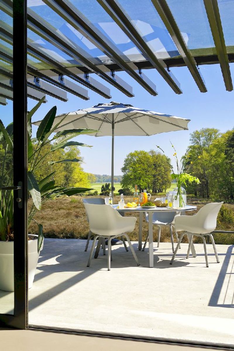 Hartman Sophie Element tuinstoel - 2 stuks - grijs frame - grijs