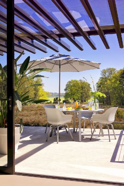 Hartman Sophie Element tuinstoel - 2 stuks - grijs frame - grijs