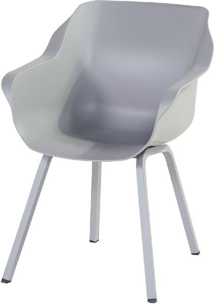 Hartman Sophie Element tuinstoel - 2 stuks - grijs frame - grijs
