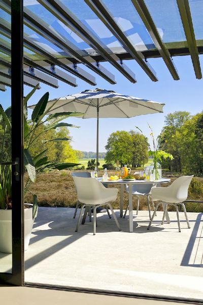 Hartman Sophie Element tuinstoel - 2 stuks - grijs frame - grijs