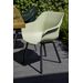 Hartman Sophie Element tuinstoel - 2 stuks - zwart frame - mintgroen