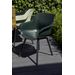 Hartman Sophie Element tuinstoel - 2 stuks - zwart frame - mintgroen