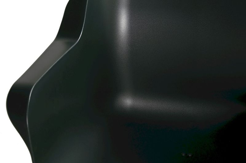 Hartman Sophie Element tuinstoel - 2 stuks - zwart frame - donkergroen - kuipstoel