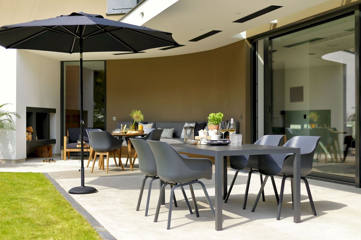 Hartman Sophie Element tuinstoel - 2 stuks - Antraciet